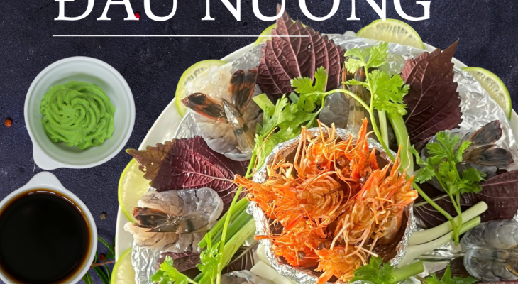 Tôm sú sashimi