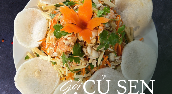 Gỏi củ sen tôm thịt