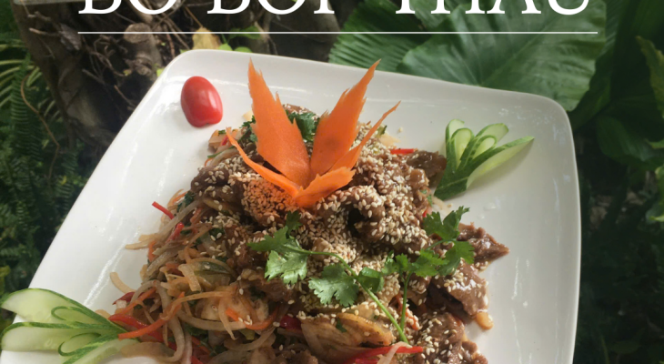 Gỏi bò bóp thấu