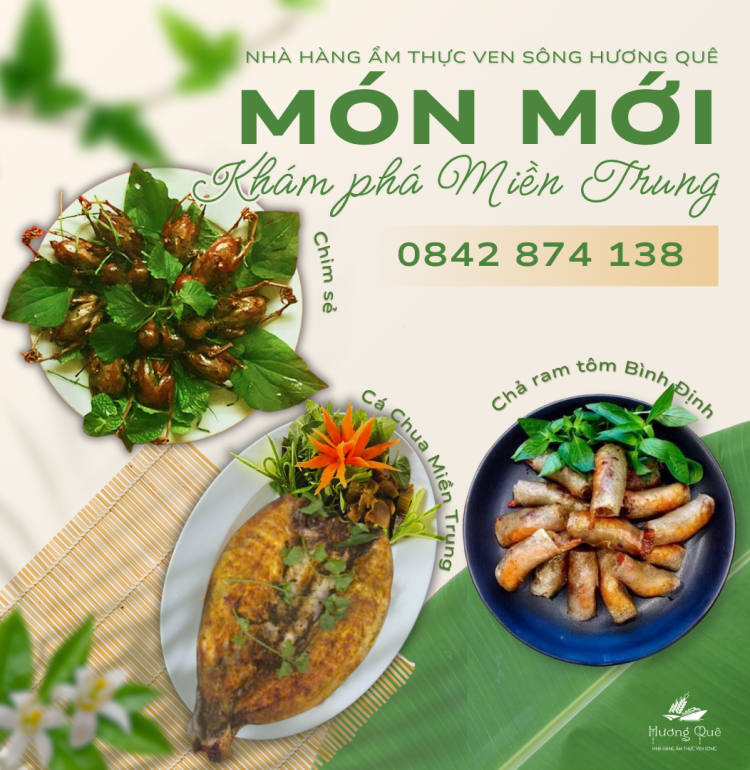  KHÁM PHÁ HƯƠNG VỊ MIỀN TRUNG TRONG BỘ 3 MÓN MỚI