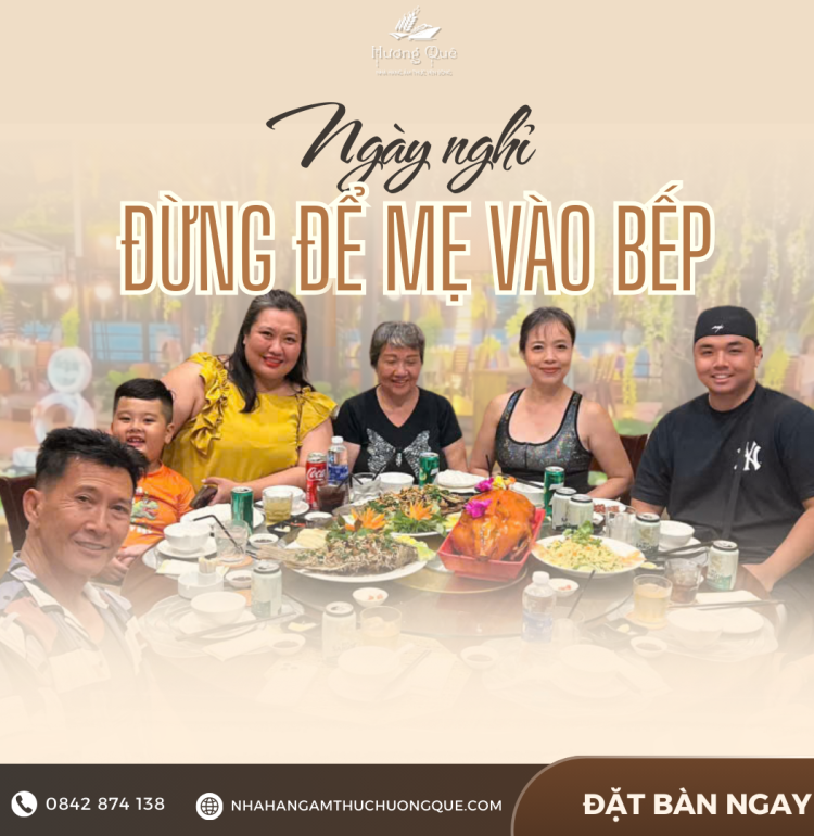 NGÀY LỄ CỦA TẤT CẢ MỌI NGƯỜI - ĐỪNG ĐỂ MẸ VÀO BẾP