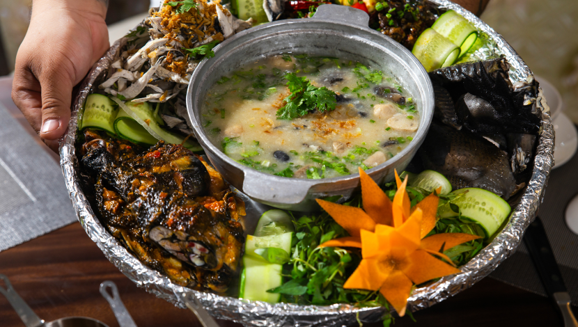 GIẢM NGAY 15% - DÀNH CHO KHÁCH HÀNG CÓ PHIẾU TẶNG MÓN TẠI NHÀ HÀNG ẨM THỰC HƯƠNG QUÊ 